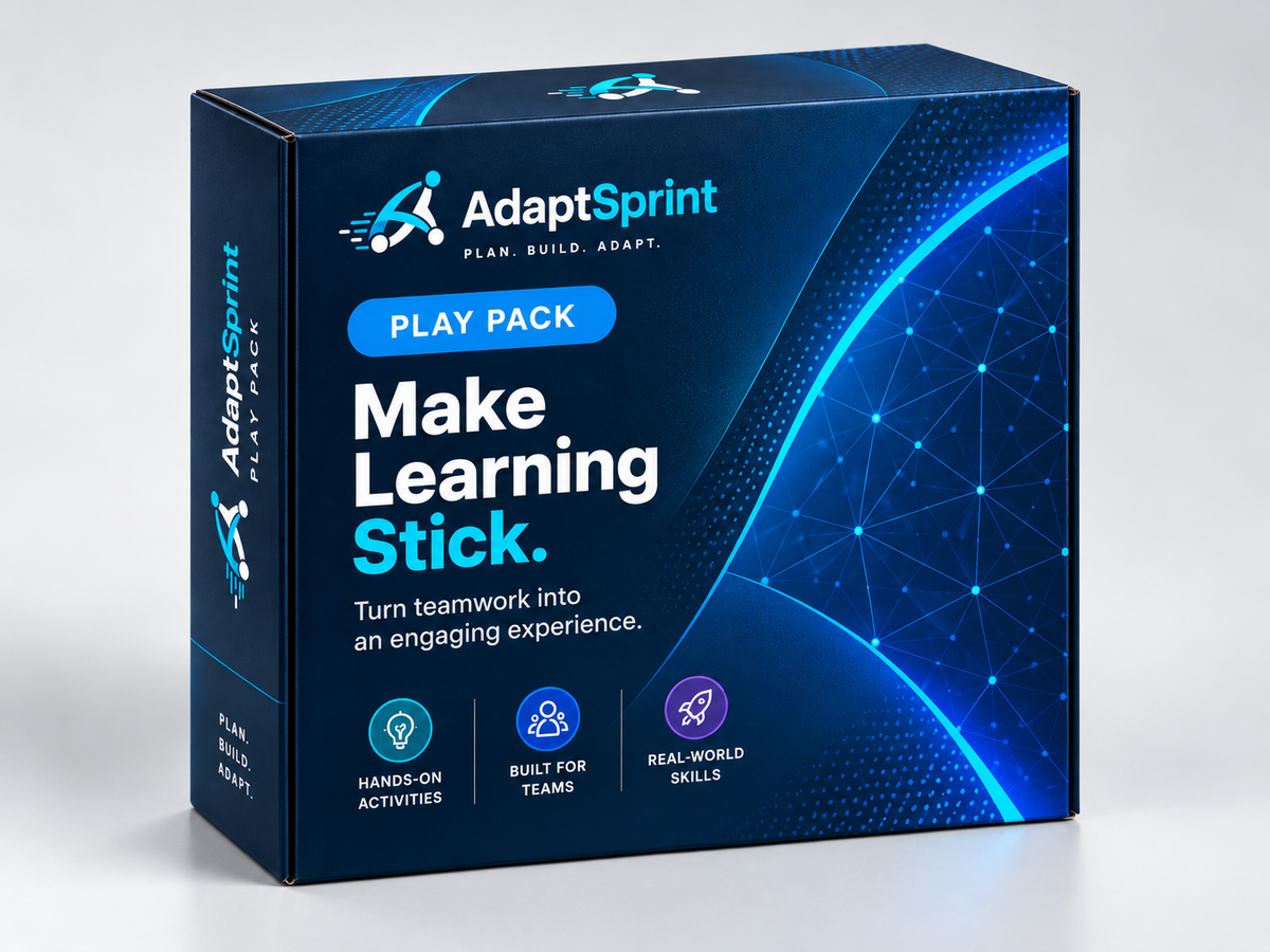 AdaptSprint Play Pack working packaging render