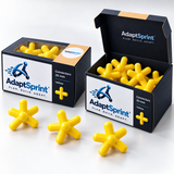 AdaptSprint Connector Pod 20 mm Yellow studio product rendering